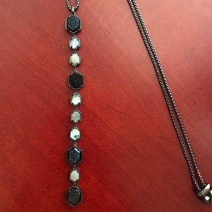 Gun Metal Darrell Necklace